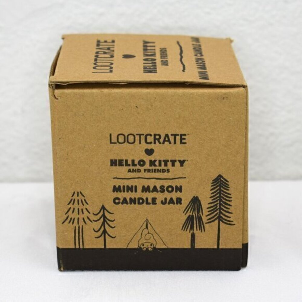 Lootcrate x Hello Kitty S'more Smiles Mini Mason Candle Jar New in Package - Picture 2 of 5